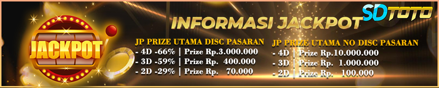 INFORMASI RAIHAN JACKPOT TOGEL SDTOTO